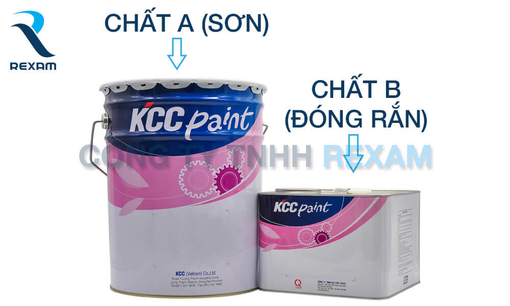 Sơn Epoxy 2 thành phần thương hiệu KCC Việt Nam